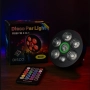 Многофункционална LED RGB+W Диско Лампа 4 в 1 с Фасунка и Дистанционно , снимка 1