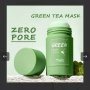 Маска почистване на лице със зелен чай под формата на стик -