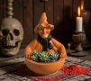 Молд кашпа вещица Хелоуин , снимка 1