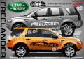 Land Rover Freelander стикери надписи лепенки фолио SK-SJV2-LR-FR, снимка 1 - Аксесоари и консумативи - 44510420