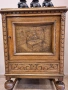 Винтидж шкаф с богата дърворезба , снимка 5