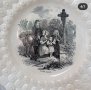 Антикварна чиния 1847- 1880г, снимка 4