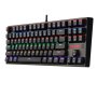 Клавиатура Геймърска USB Redragon Daksa K576R-BK Механична 12 мултимедийни клавиша LED rainbow подсв, снимка 2