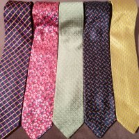 Копринени вратовръзки с орнаменти 2 , снимка 7 - Други - 40175299