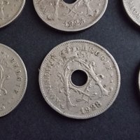 Монети . Белгия. 10 цента. От 1921 до 1929 година включително. Една добра колекция., снимка 9 - Нумизматика и бонистика - 40992809