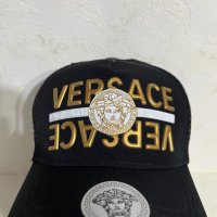 Versace шапка с мрежа Версче shapka s mreja versache шапки с мрежа, снимка 1 - Шапки - 44343126