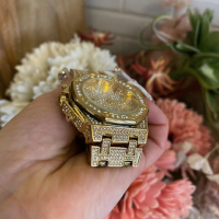 Часовник ICED 24K GOLD D48mm, снимка 9 - Мъжки - 44685646