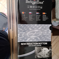 Тенджера с капак Berlinger Haus Carbon Pro Edition, 28 см, 6,1 л, снимка 9 - Съдове за готвене - 44914703