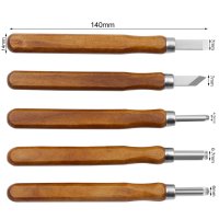 Комплект от 5бр. мини длета за дърворезба, снимка 2 - Други инструменти - 41492051