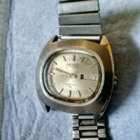 SEIKO AUTOMATIC 19 JEWELS JAPAN-G Стар РЯДЪК КОЛЕКЦИОНЕРСКИ ЯПОНСКИ ОРИГИНАЛЕН ЧАСОВНИК СЕЙКО 13798, снимка 5 - Антикварни и старинни предмети - 42125530