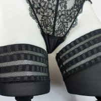 S еротични плътни чорапи със силикон, снимка 2 - Бельо - 44341602