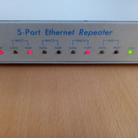 5-Port Ethernet Repeater , снимка 2 - Антикварни и старинни предмети - 36171388