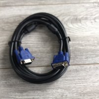 Кабел VGA M - VGA M 1.8m, снимка 1 - Друга електроника - 40165049