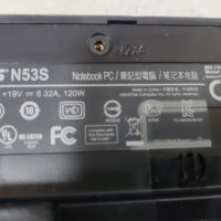 Лаптоп Asus N53J и N53S, снимка 9 - Части за лаптопи - 41731404