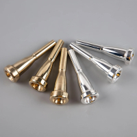 Професионален мундщук за Б Тромпет Злато 3C/5C/7C Brass Trumpet Mouthpiece Small Mouth for Bach , снимка 6 - Духови инструменти - 30986094