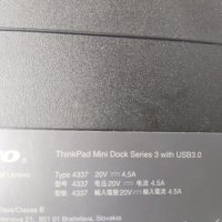 Докинг станция Lenovo 4337 ThinkPad Dock Series 3, снимка 5 - Други - 42318396