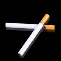 Метална газова запалка под формата на цигара, снимка 3 - Запалки - 41979744