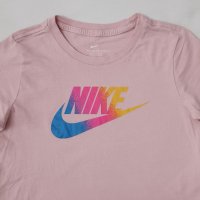 Nike Sportswear Logo Cropped Tee оригинална тениска ръст 137-146см, снимка 2 - Детски тениски и потници - 41803566