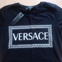 Памучна дамска тениска Versace размер S, снимка 2 - Тениски - 41832864