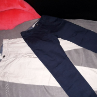 5-6г 116см Комплект 2бр Панталон H&M памук без следи от употреба , снимка 1 - Детски панталони и дънки - 36218543
