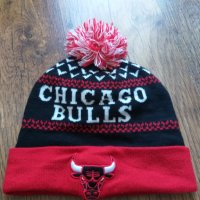 mitchell and ness chicago bulls winter cap - страхотна зимна шапка КАТО НОВА, снимка 1 - Шапки - 34763249