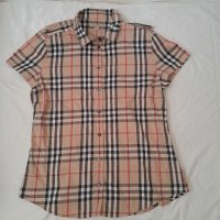 Burberry Brit (L)  дамска риза с къс ръкав, снимка 1 - Ризи - 41683109