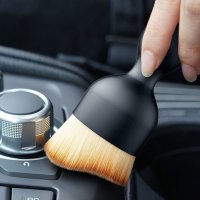 Мека четка за почистване на прах от интериора на автомобила със защитен капак, снимка 6 - Аксесоари и консумативи - 44497005