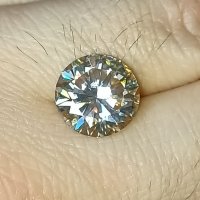 Спешно Уникален Топ 6,7 карата Фенси Златно G-H диамант мойсанит diamond Moissanite, снимка 1 - Други - 35754518