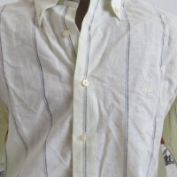 Мъжка риза с дълъг ръкав от лен McGregor, снимка 2 - Ризи - 41655428