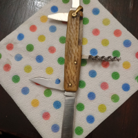 Френски джобен нож., снимка 3 - Ножове - 44701161