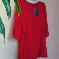 Нова червена рокля ZARA, снимка 4 - Рокли - 44191813