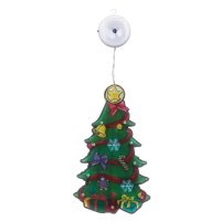 LED Светеща Коледна декоративна фигурка Елха, 25cm, снимка 4 - Декорация за дома - 42703896