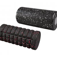 Масажен фитнес ролер FOAM ROLLER с релефна повърхност, снимка 8 - Други спортове - 34397479