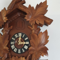 Стенен часовник с кукувица - Шварцвалд, снимка 8 - Антикварни и старинни предмети - 44617015