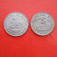 Монети от Еквадор и Боливия, снимка 2 - Нумизматика и бонистика - 35784241