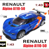 Renault Alpine A110-50 2012 - Bburago 1:43, снимка 1 - Колекции - 44803129