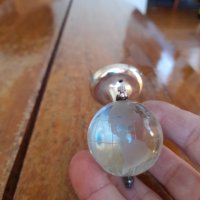 Стар стъклен глобус,сувенир #2, снимка 4 - Колекции - 42664714