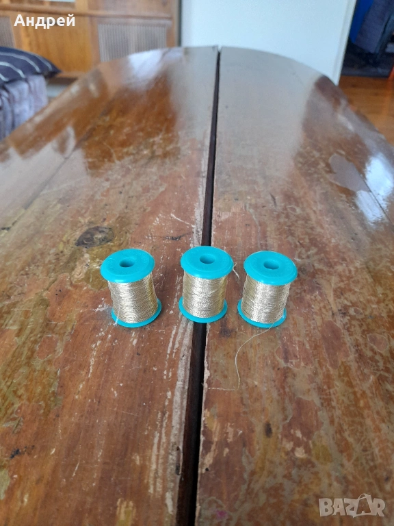 Стар Сърмен конец,ламе, снимка 1