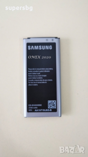 Нова Батерия за Samsung G800 Galaxy S5 Mini EB-BG800BBE Оригинал, снимка 1
