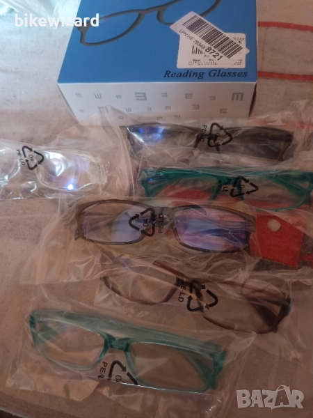 6 броя очила за компютър без диоптър +0.00 НОВИ, снимка 1