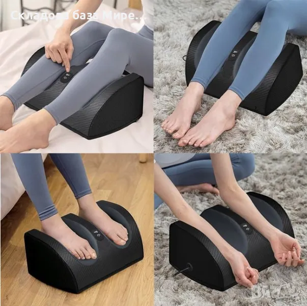 Масажор за стапала с 20 въртящи се ролки, 32х17х23см, снимка 1