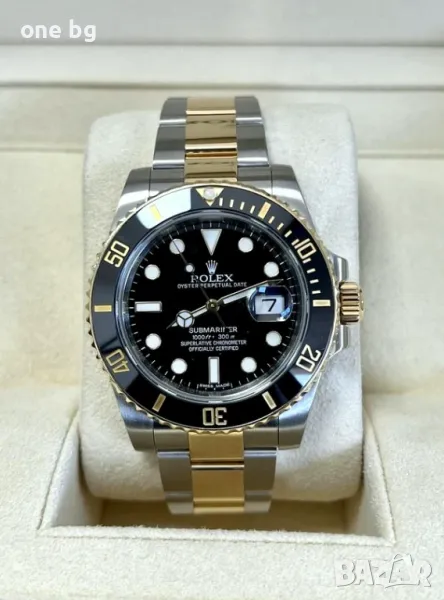 Rolex Submariner Two tone Black , снимка 1