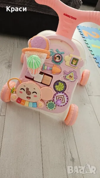 уокър Проходилка 2в1 Play&Grow KIKKABOO - Pink

, снимка 1