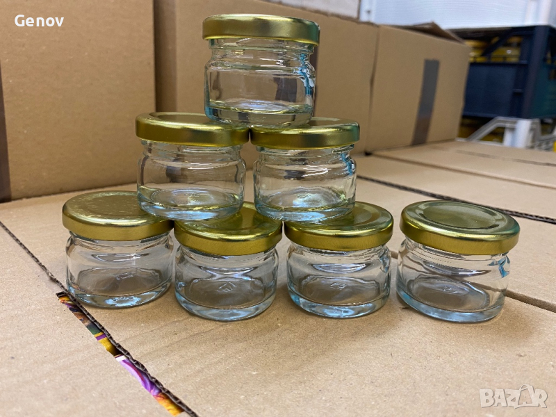 Бурканчета малки - 25 мл. с капачка, снимка 1