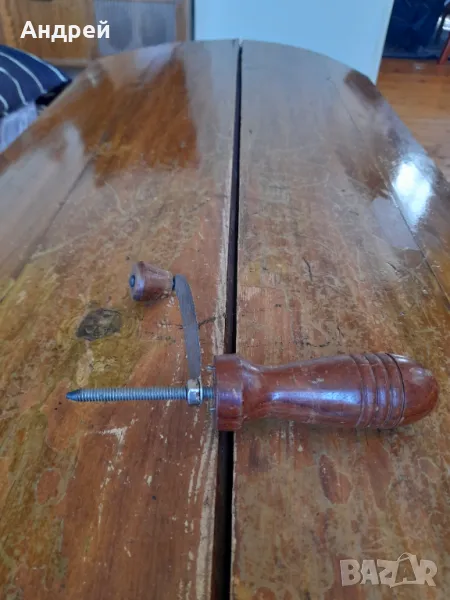 Стар кухненски инструмент за рязане на спирали, снимка 1