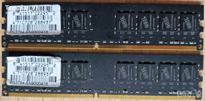  GEIL Black Dragon  2x2 DDR2 1066 // GEIL 2x2 DDR2 800, снимка 1