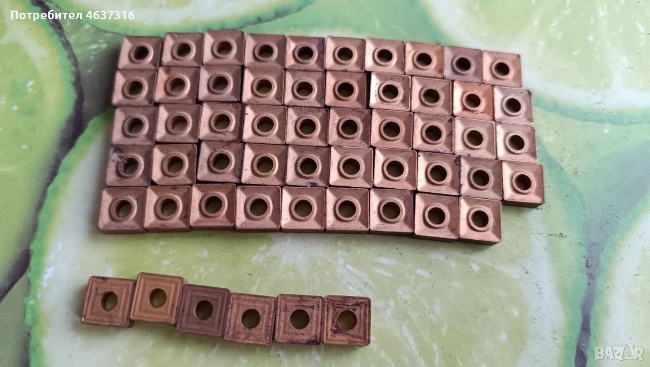 Твърдосплавни пластшни за стругарски ножове, снимка 1