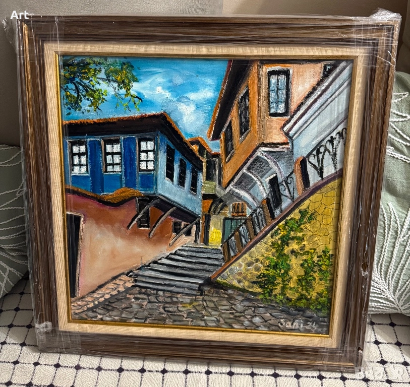Картина на стария град, снимка 1