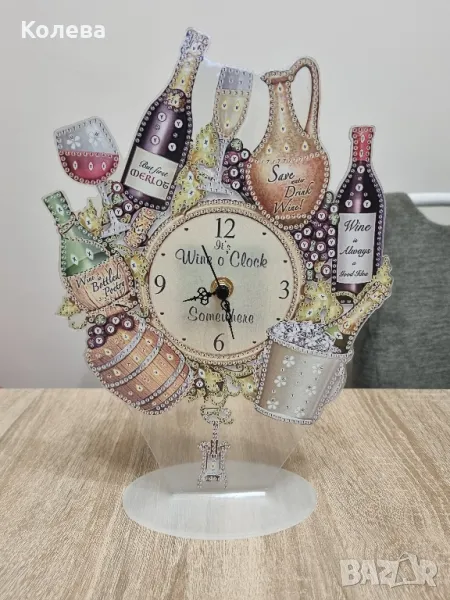 Диамантен гоблен - часовник за изработване , снимка 1