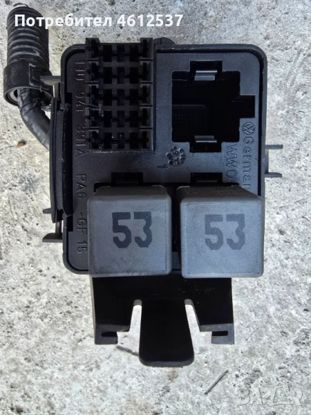 Кутия с релета предпазители голф 4 Ауди А3 Сеат Шкода Бора VW Golf 4 Audi A3 Seat Skoda 1J0941391A, снимка 1